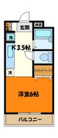 フジメイトの物件間取画像